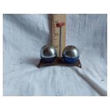 Salt and Pepper Shakers with Stand - Japan