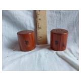 Wooden Salt and Pepper Shakers
