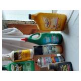 Lot of Automotive and Maintenance Supplies including Quaker State Oil, Pennzoil, and More  - Partially Full