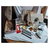 DeWalt Phillips Bit Set, Trowels, Tool Wrenches, Putty Pencil, Mirror Holders, and Miscellaneous Fasteners