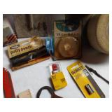 DeWalt Phillips Bit Set, Trowels, Tool Wrenches, Putty Pencil, Mirror Holders, and Miscellaneous Fasteners