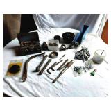 Kromedge Router Bit Set, Milwaukee Hole Saw, and John Deere Fuel Cap