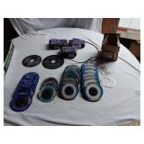 3M Abrasive Belts and 4" Grinding Wheels