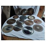 Variety of Used Saw Blades