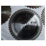 Variety of Used Saw Blades