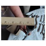 Assorted Vintage Hand Tools including Adjustable Wrench, Pliers, and Wrenches