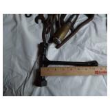 Assorted Vintage Hand Tools including Adjustable Wrench, Pliers, and Wrenches