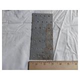 Mixed Hardware Lot including Bolts, Nuts, Washers, and Metal Plates