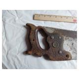 Antique Disston Hand Saw