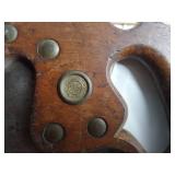 Antique Disston Hand Saw with Wooden Handle