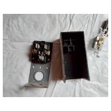 Electrical Components Including Leviton Outlet Box, Light Sockets, and Switches