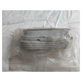 Assorted Plumbing Supplies and Tools including Drill Powered Drain Auger, Toilet Seat, and Various Fittings