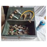 Watts Regulator Valves, Bernzomatic Propane Cylinder and Assorted Plumbing Parts
