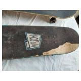 Lot of 2 Skateboards including Vision