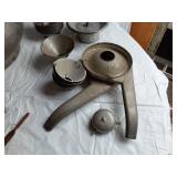 Separator Creamer Parts Set including Large Bowl, Funnels, and Accessories