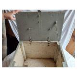 Wooden Storage Box with Handle and Latch