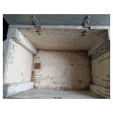 Wooden Storage Box with Handle and Latch