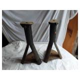 Heavy Duty Steel Jack Stands 15"
