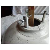 Large Metal Tree Stand with Water Basin and Instructions