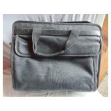 Vintage Suitcase, Targus Laptop Bag, and Dynamo Garment Bag