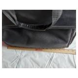Vintage Suitcase, Targus Laptop Bag, and Dynamo Garment Bag