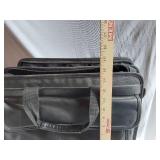 Vintage Suitcase, Targus Laptop Bag, and Dynamo Garment Bag