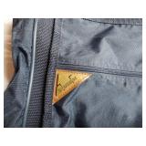 Vintage Suitcase, Targus Laptop Bag, and Dynamo Garment Bag