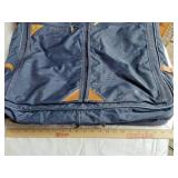 Vintage Suitcase, Targus Laptop Bag, and Dynamo Garment Bag