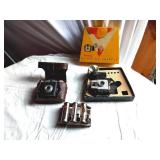 Kodak Brownie Starlet Camera Outfit and Ansco Flash Clipper Camera