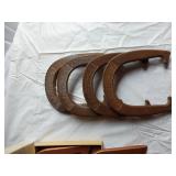 Lot of 5 Diamond Horseshoes including Tournament and Eagle Ringer Models