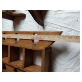 Wooden Wall Shelves and Decor Pieces
