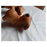 Vintage Collectible Items including Wisconsin Sugar and Creamer, Animal Figurines, and Decorative Pieces