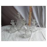 Glass Cruets with Various Designs and Sizes