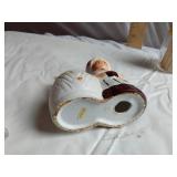 Kitchen Collectibles including Ceramic Figurines and Toothpick Holders