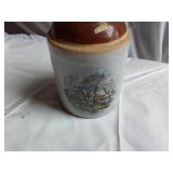 Vintage Decorative Pottery and Ceramic Items including Avon Bottles, Mug, and Pitcher