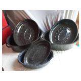Graniteware Roasting Pans
