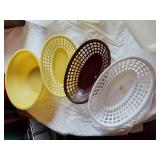 Mixed Kitchenware Items including Plastic Containers, Can Opener, and Dish Rack