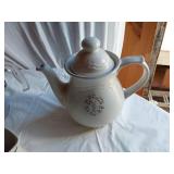 Vintage Kitchenware including Trendsetters Stoneware, Pyrex Coffee Pot, and Ceramic Pitcher