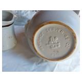 Vintage Kitchenware including Trendsetters Stoneware, Pyrex Coffee Pot, and Ceramic Pitcher