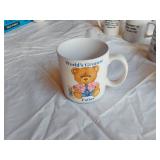 Lot of Coffee Mugs and Ceramic Items