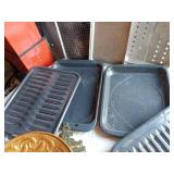 Lot of Kitchen Trays and Accessories