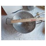 White Mountain Apple Peeler, Sunbeam Iron, Proctor-Silex Toaster, and General Electric Wall Clock