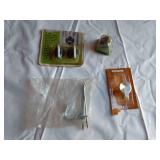 Assorted Hardware and Fixtures including Hinges, Handles, and Fasteners
