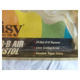 River City Protective Wear and Daisy BB Gun Set including Model 188, Binoculars, and Accessories