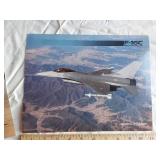 Lot of F-16 Fighter Jet Memorabilia and Collectibles including Posters and Stickers