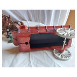 Cast Iron Horse Drawn Wagon