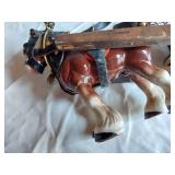 Vintage Wooden Toys and Metal Windmill Set
