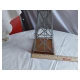 Vintage Wooden Toys and Metal Windmill Set