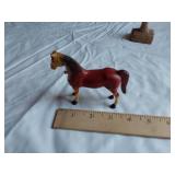 Vintage Horses Figures and Decor - some with damage