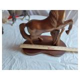 Vintage Horses Figures and Decor - some with damage